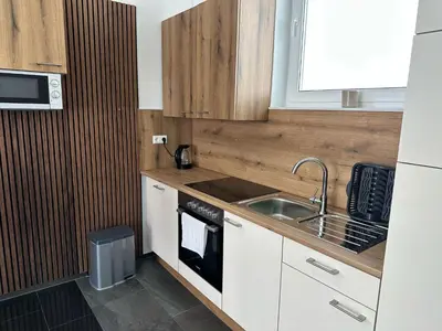 Küche/Küchenzeile in der Unterkunft Elisas Appartment