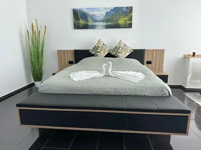 Ein Bett oder Betten in einem Zimmer der Unterkunft Elisas Appartment