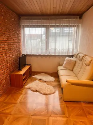 Ein Sitzbereich in der Unterkunft Apartment I9I0 I MONTEURUNTERKUNFT