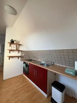 Küche/Küchenzeile in der Unterkunft Andis 2 Bed Appartment