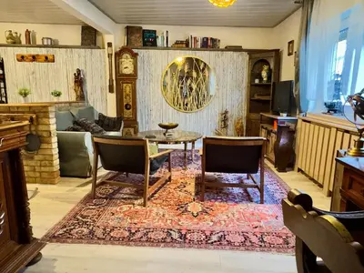 Ein Sitzbereich in der Unterkunft Finca South Sahara