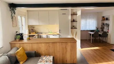 Küche/Küchenzeile in der Unterkunft Triple-A Apartment - near Stuttgart and Karlsruhe