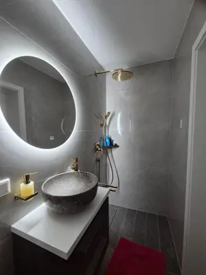 Ein Badezimmer in der Unterkunft Schönes Privatzimmer an der Uniklinik Mainz