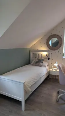 Ein Bett oder Betten in einem Zimmer der Unterkunft Casa del Sur