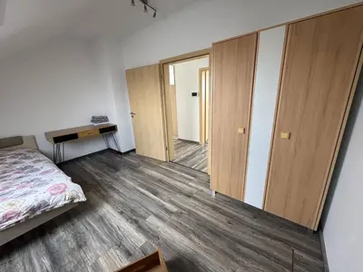 Ein Bett oder Betten in einem Zimmer der Unterkunft Wunderschöne und helle Wohnung