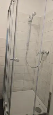 Ein Badezimmer in der Unterkunft deSoL