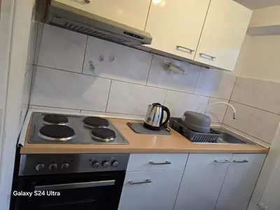 Küche/Küchenzeile in der Unterkunft Gemütliche Einliegerwohnung