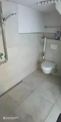 Ein Badezimmer in der Unterkunft NEU! Monteurwohnung Philippsburg