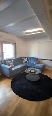 Ein Sitzbereich in der Unterkunft 70 qm Ferienwohnung,