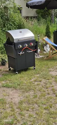 Ein für Gäste verfügbarer Grill in der Ferienwohnung