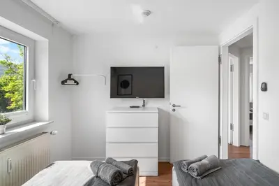 TV/Unterhaltungsangebot in der Unterkunft BE01 Große Wohnung in Dieburg