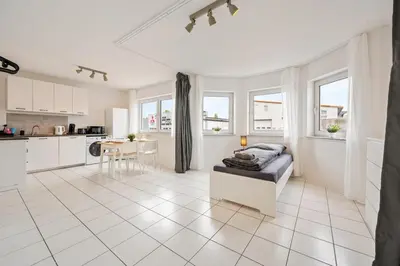 Küche/Küchenzeile in der Unterkunft RH01 Apartment in Bensheim