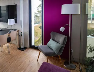 TV/Unterhaltungsangebot in der Unterkunft Lollipops-100qm-5Bed-Parken-View