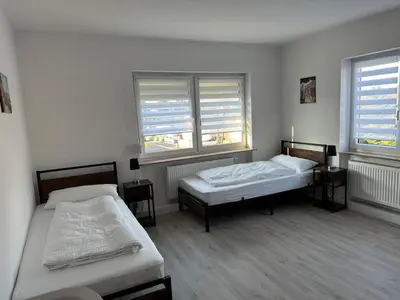 Ein Bett oder Betten in einem Zimmer der Unterkunft Haus Wolf