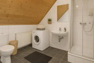Ein Badezimmer in der Unterkunft Ferien- und Monteurwohnung Grünstadt-Worms