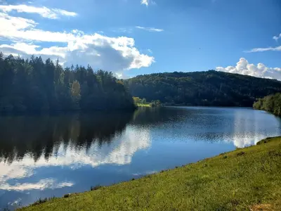 Naturlandschaft in der Nähe der Ferienwohnung