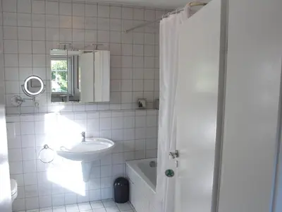 Ein Badezimmer in der Unterkunft Ferienwohnung Rimbach im Odenwald