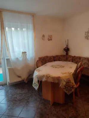 Ein Sitzbereich in der Unterkunft Idyllische Ferienwohnung