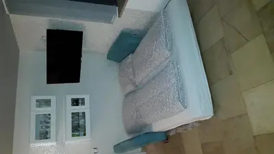 Ein Bett oder Betten in einem Zimmer der Unterkunft Ferienwohnung Lotti Südpfalz