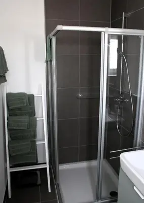 Ein Badezimmer in der Unterkunft Ruheoase im kleinen Odenwald