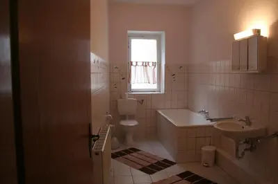 Ein Badezimmer in der Unterkunft Landgasthof Hotel Rebe Alzey