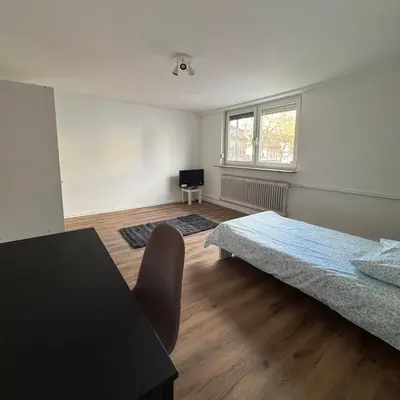 Ein Bett oder Betten in einem Zimmer der Unterkunft Monteurzimmer Wohnung in Heilbronn!