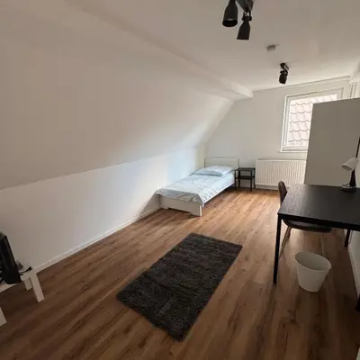 Ein Bett oder Betten in einem Zimmer der Unterkunft Monteurzimmer Wohnung in Heilbronn!