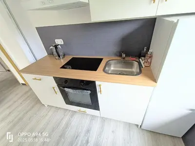 Küche/Küchenzeile in der Unterkunft Apartment,Haus 21