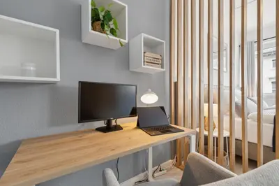 TV/Unterhaltungsangebot in der Unterkunft Apartment Pyramidenblick