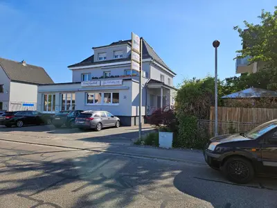 Das Gebäude in dem sich das Hotel befindet
