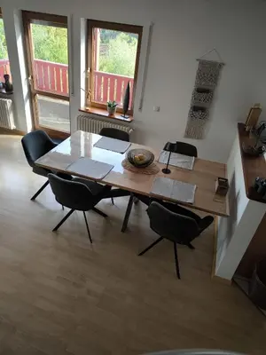 Grundriss der Unterkunft Alexandras Ferienwohnung - Maisonette 90 qm mit Balkon