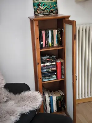 Die Bibliothek in der Ferienwohnung
