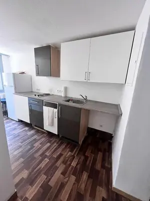 Küche/Küchenzeile in der Unterkunft Monteur- und Ferienwohnung Neustadt an der Weinstraße