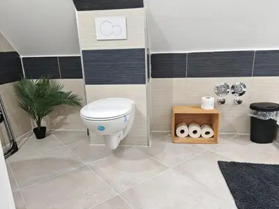 Ein Badezimmer in der Unterkunft Yann Wohlfühl & schönes Apartment