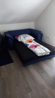 Ein Sitzbereich in der Unterkunft Auszeit auf dem Land