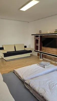 Ein Bett oder Betten in einem Zimmer der Unterkunft Ferienwohnung Regina