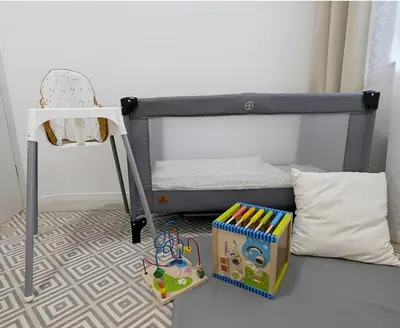 Ein Bett oder Betten in einem Zimmer der Unterkunft neu renovierte, gemütliche 4 Zi