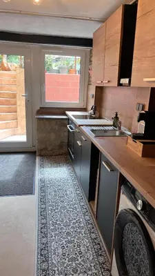 Küche/Küchenzeile in der Unterkunft Villa Mediterrane - Apartment Bologne