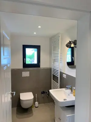 Ein Badezimmer in der Unterkunft VineSinn