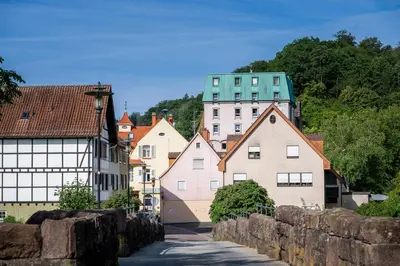 Das Gebäude in dem sich das Hostel befindet
