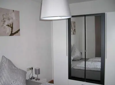 Ein Bett oder Betten in einem Zimmer der Unterkunft Haus Ellbogen