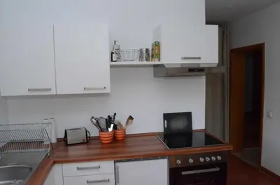 Küche/Küchenzeile in der Unterkunft Apartment Albert