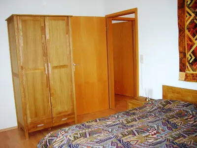 Ein Bett oder Betten in einem Zimmer der Unterkunft Ferienwohnung Ottlinger