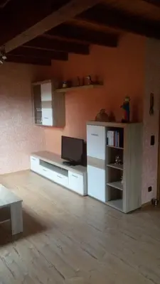 Küche/Küchenzeile in der Unterkunft Ferienwohnung Kuhn
