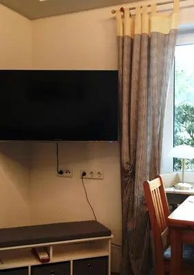 TV/Unterhaltungsangebot in der Unterkunft Ferienwohnung Katzer