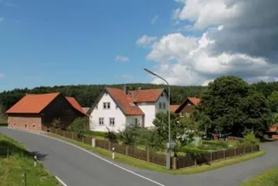 Naturlandschaft in der Nähe des Bauernhofs