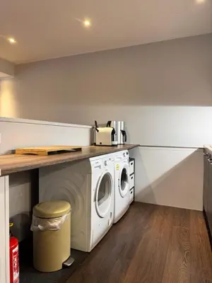 Küche/Küchenzeile in der Unterkunft SweetHome