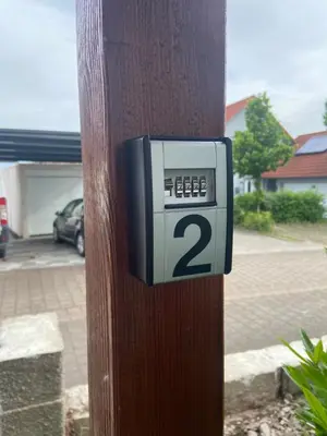 Grundriss der Unterkunft Moderne Wohnung umgeben von Weinbergen