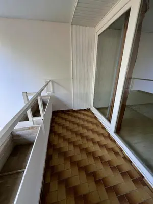 Ein Bett oder Betten in einem Zimmer der Unterkunft Schöne Maisonette 4 Zimmer mit Garten