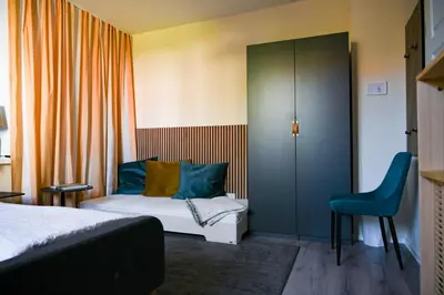 Ein Bett oder Betten in einem Zimmer der Unterkunft LUI Guesthouse - BohoStyle